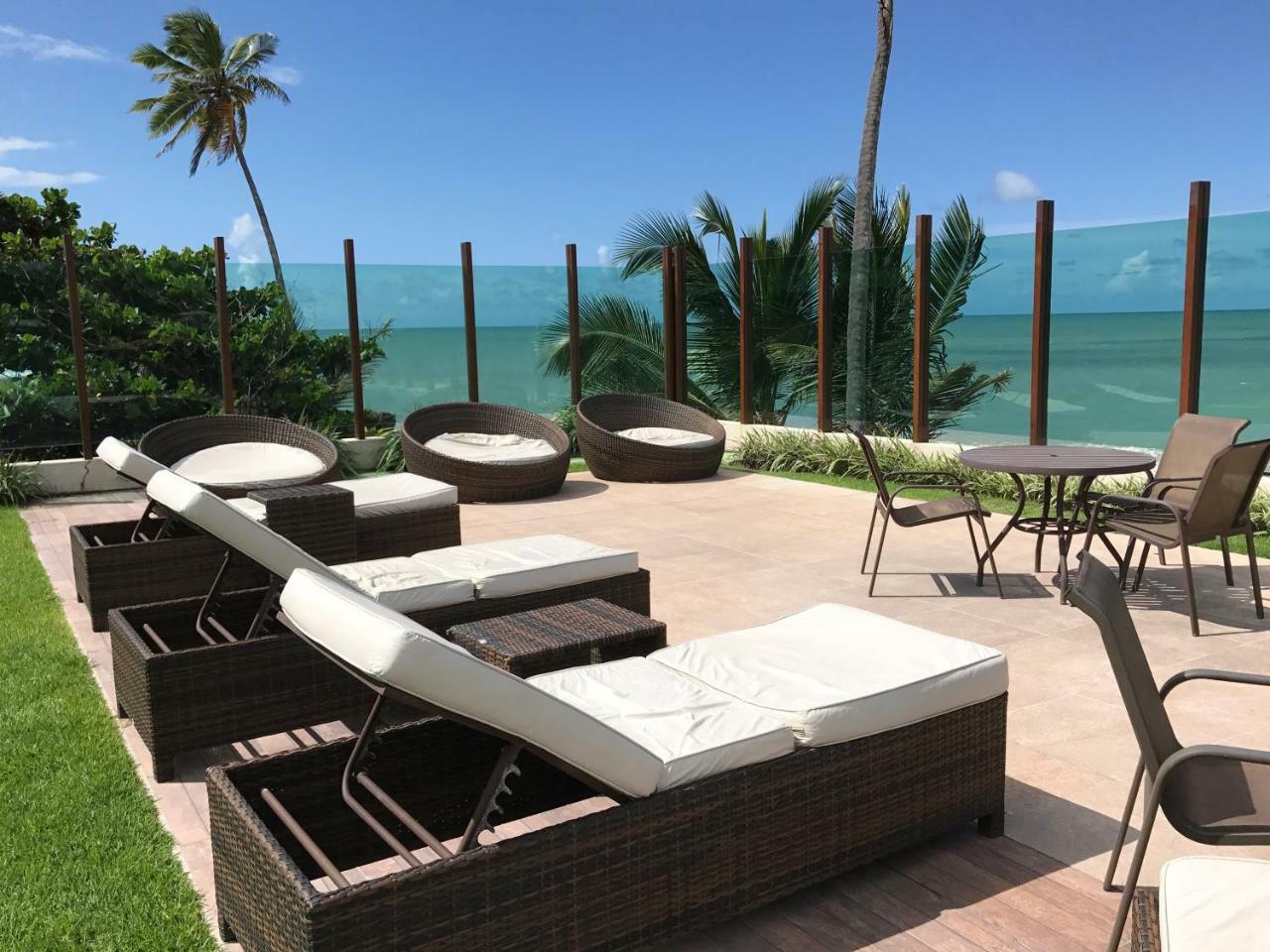 Tabatinga Residence Flat Beira Mar Conde  Eksteriør billede